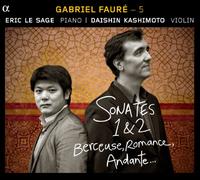 Alpha – Oeuvres pour violon et piano – Sonates 1 & 2 – Berceuse – Romance
