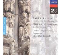 Faure: Requiem / Durufle: Requiem / Poulenc: Messe En Sol Majeur [Audio CD] NEUF