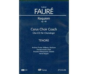 Fauré: Requiem Op. 48. Carus Choir Coach - CD