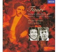 Faure: Violin Sonatas 1 & 2 by Pierre Amoyal (2001-08-02)