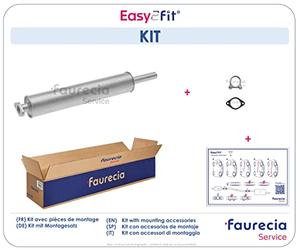 Faurecia FS30809 - Silencieux avant