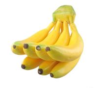 Fausse banane modèle décoratif pour la décoration de la maison, affichage de vente au détail et accessoires de photographie avec construction en mousse (7 têtes)