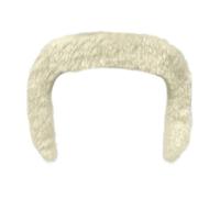 Fausse barbe de Noël, cosplay, barbe | Faux poils adhésifs pour organisateurs de fêtes, bal masqué, théâtre, acteurs, photographie, maquettes, chasse, maison, drag interprètes