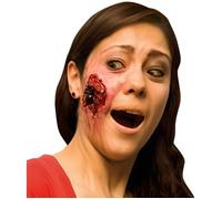 Fausse blessure Halloween - Cicatrice en latex - Araignée - Effet saisissant - Facile à poser