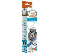 Fausse chantilly de modelage - DTM - Blanche - 50 g - Effet chantilly gourmand - Poche à douille - 3 douilles adaptables