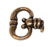 Fausse clé anglaise - en zamak finition noir mat - 28 x 32 mm CADAP