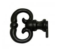 Fausse clé anglaise - en zamak finition noir mat - 28 x 32 mm CADAP