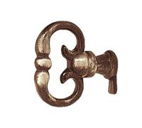 Fausse clé anglaise - en zamak laiton vieilli - 28 x 32 mm CADAP