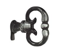 Fausse clé anglaise - en zamak vieux fer - 28 x 32 mm CADAP