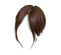 Fausse Clip - Fringe Latérale Faux Hair Topper | Perruque Respirante Avec 1 X Partie Du Milieu Frange Les Femmes, L'aspect Naturel, Banquets, Fausses Cheveux Bângs | Voyage Quotidien