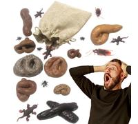 Fausse Crotte Halloween Drôles Réalistes Souples À Presser