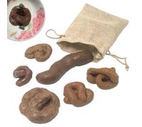 Fausse , de chien de simulation | Pratique pour transporter des mâchoires et des jouets de farce pratiques, 6 façons différentes, pour les fournitures de fête de blague du jour des innocents