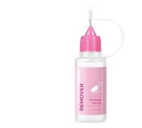 Fausse déménagement à ongles - Retonnement de vernis à ongles de gel résistant aux puces de 15 ml | Retonnement de pointe de longue durée durable, retrait de base pour la compétition