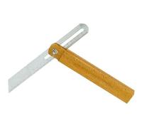 Fausse équerre - FISCHER DAREX - 25 cm - Bois - Hêtre et acier zingué - Angle de mesure 90°