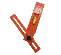 Fausse Équerre | Règle de Mesure pour Travail du Bois Métrique et Impérial,Jauge d'Angle Horizontale Précis pour Industrie, Menuiserie, Artisanat, Bricolage, Construction et Métallurgie