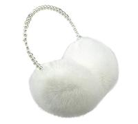 Fausse Fourrure Cache-oreilles Perle Décor Cache-oreilles Chaud D'hiver Earlap Couvre-chef Noël Accessoires Pour Les Femmes