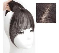 Fausse frange 3D frange française perruque femmes front naturel blanchissant amélioration des cheveux rideau de tête huit caractères air bangs-1B/30HL