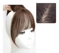 Fausse frange 3D frange française perruque femmes front naturel blanchissant amélioration des cheveux rideau de tête huit caractères air bangs-1B/27HL