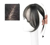 Fausse frange 3D frange française perruque femmes naturel front blanchissant amélioration des cheveux rideau de tête huit caractères air frange-4/30HL