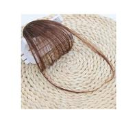 Fausse frange Faux Air frange outils de coiffure Extension de cheveux à clipser cheveux synthétiques fausse frange naturel faux postiche femmes pince en frange Extensions de cheveux à clip pour frange