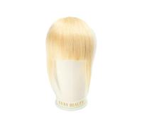 Fausse frange Frange de cheveux humains 3 clips 3D coupe émoussée frange de cheveux naturels pince aérienne dans les extensions de cheveux non-remy 2,5 "x 4,5" noir brun blond Extensions de cheveux à