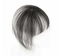 Fausse frange Frange de cheveux humains avec clip de pièce supérieure en extension sans couture et frange 3D naturelle à clipser avec frange brésilienne non remy for femme Extensions de cheveux à clip