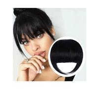 Fausse frange Frange pince à cheveux dans les Extensions cheveux français sur frange cheveux fausse frange avec température perruques naturelles frange pince for les femmes usage quotidien Extensions