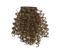 Fausse frange Perruque bouclée frange for femmes noires courte Afro crépus bouclés frange Clip en frange utilisation quotidienne Extensions de cheveux à clip pour frange(197-106)