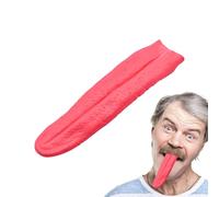 Fausse langue - Languee artificielle pour blagues grossières, astuces de farces, fausse langue réaliste pour Halloween, accessoire effrayant et délicat, faussee languue - Languee artificielle horrible