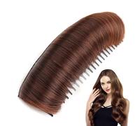 Fausse pince à cheveux naturelle pour le volume | Clip de base invisible et léger - Outil de levage rapide pour cheveux courts et longs - Accessoire de coiffure sans effort pour femmes et hommes