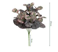 Fausse Plante Verte Injturtle Dos Bambou,Feuilles Persanes,Plantes De Simulation,Feuilles Artificielles Florales,Mettre Un Paquet,Décoration De Mariage - Type Mulberry Leaf2