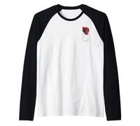 Fausse poche Marvel Deadpool Chibi Manche Raglan