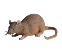 Fausse souris d'Halloween réaliste pour farces | Souris amusante en TPR pour décoration d'Halloween, figurine de souris effrayante pour farces et blagues de fête