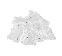 Fausse Toile D'araignée Blanche Halloween Célébration Halloween 4 Packs