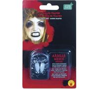 Fausses Canines de Vampire Blanches - RUBIES - Mixte - Adulte - Intérieur