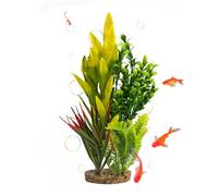 Fausses D'aquarium - Réservoir De Crevettes Betta Decor | d'eau Réaliste en Soie Et en Plastique, Éleveurs, Amateurs, Aquariophiles, Pêcheurs, Maison, Restaurant, Bureau, Magasins, Sall