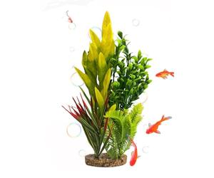 Fausses D'aquarium - Réservoir De Crevettes Betta Decor | d'eau Réaliste en Soie Et en Plastique, Éleveurs, Amateurs, Aquariophiles, Pêcheurs, Maison, Restaurant, Bureau, Magasins, Sall
