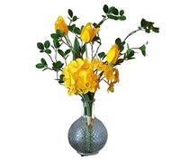 Fausses de faux fleurs extérieures Bouquet Tulip Living Room Decoration Decoration Fake Flower Arrangement Flower Flower Hotel Decoration Floral Set Decoration Fleurs artificielles extérieures