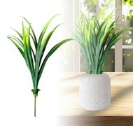 Fausses de Grandes Feuilles Tropicales en Plastique Brillantes, Toutes Saisons, décoration intérieure/extérieure, décoration de Porche, Embellissement Jardin Fleurs Artificielle en Latex (B, A)