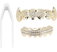 Fausses dents hip hop,Appareil dentaire hip hop,Décoration de dents hip hop,Halloween Dents hip hop,Set de dents hip hop,Décoration de dents