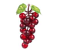 Fausses grappes de Raisins,Fausses grappes de Raisins,Décoration de Table Raisins avec 18 | de avec Plusieurs Couleurs, de artificiels pour salles de ma