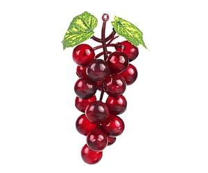 Fausses grappes de Raisins,Fausses grappes de Raisins,Décoration de Table Raisins avec 18 | de avec Plusieurs Couleurs, de artificiels pour salles de ma