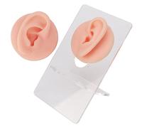 Fausses Oreilles, Modèle D'oreille en Silicone Souple, Boucles D'oreilles en Silicone Haute Simulation, Fausses Parties du Corps, Modèle D'oreille Humaine pour la Pratique du