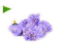 Fausses têtes d'œillets artificielles, 100 pièces, petites fleurs en soie de 1.4 pouces, for mariage, funérailles, décoration DIY(Purple)
