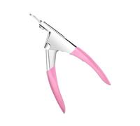 Fausses tondeuses à ongles, fausses ongle Clipper,Fausse tranche de ongle - Cutter en acier inoxydable pour les fausses conseils en acrylique artificiel, Type U Manucure Pédicure Tool for Women Girls