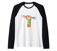 Faust Baguettes de batterie Cadeau batteur Manche Raglan