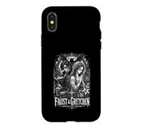 Faust et Gretchen Innocence Rencontre la Damnation Gothique Coque pour iPhone X/XS