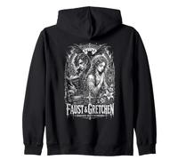 Faust et Gretchen Innocence Rencontre la Damnation Gothique Sweat à Capuche