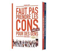 Faut pas prendre les cons pour des gens - Coffret tome 01 et 02 - Nicolas Rouhaud - Fluide Glacial-Audie - Coffret - Bande dessinée
