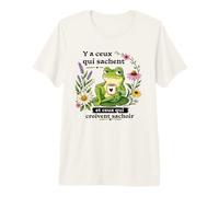 Faute Grammaire orthographe Humour pour collègue Grenouille T-Shirt Haut de Gamme